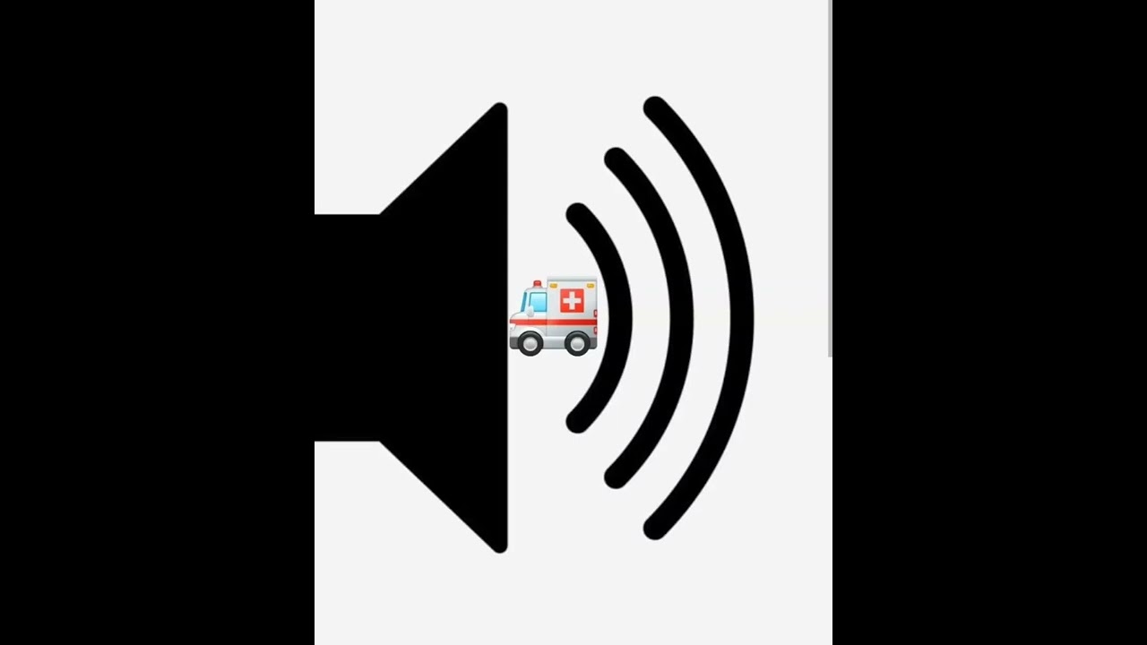 Efeito sonoro ambulância
