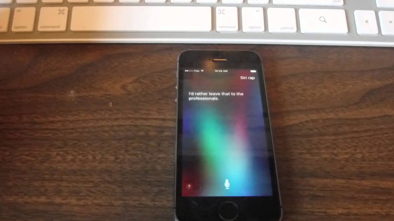 siri rap beat