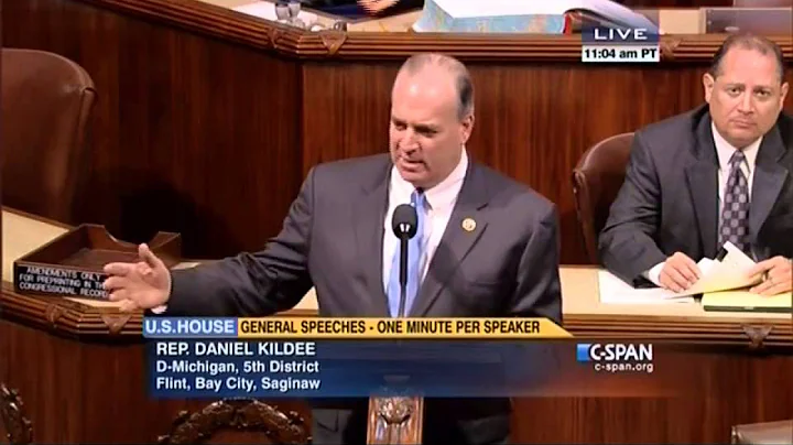 Congressman Dan Kildee Speaks on Flint Water Crisis