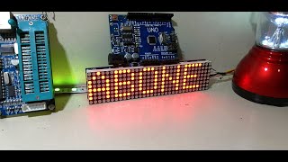 Arduino ve max7919 ile kayan yazı yapımı