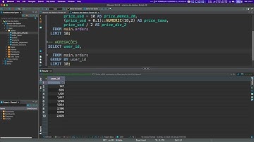 Operações de Agregação no SQL: COUNT, SUM, AVG, MAX e MIN
