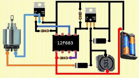 3v to 32v Booster with PIC12F683 | Boost converter #new #video #assamese #easy #free #hindi