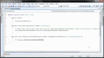 WinForms TreeList - How to Hide Specific Nodes - Tutorial