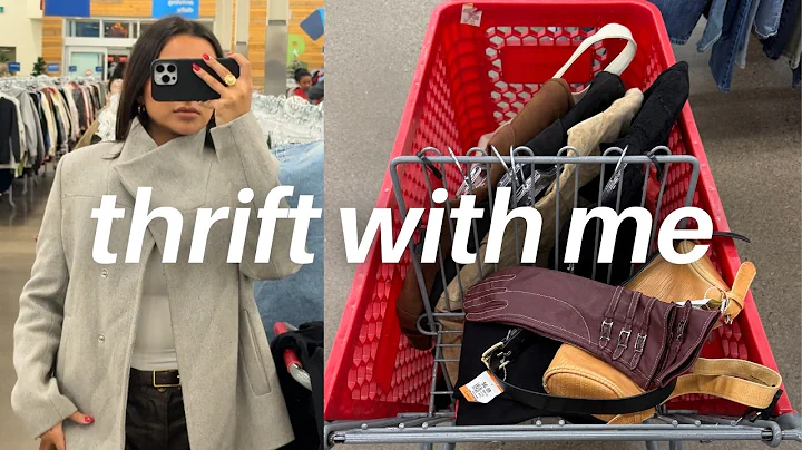 THRIFT WITH ME 🤎 2025 Winter Fashion Trends cozy, Pinterest inspired outfits