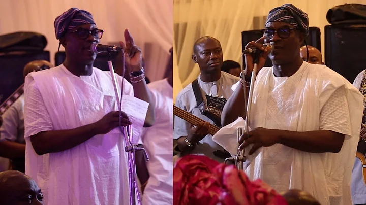 K1 DE-ULTIMATE EMBRACES OYIN & ABIKE WEDDING CEREMONY AT IBADAN