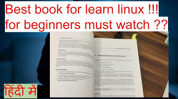 best book for learning linux for beginners must watch 😨