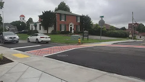 Maryville unveils colorful crosswalk linking college to downtown