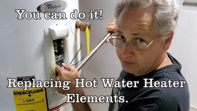 Replacing A Water Heater Element With A Full Tank Of Water. Not