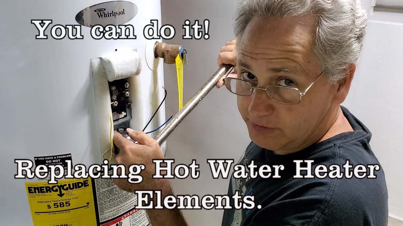 changing hot water heater element