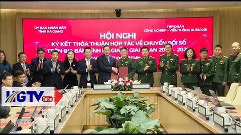 Ký kết thỏa thuận hợp tác chuyển đổi số giữa UBND tỉnh với Viettel - Ngày 13/2/2023