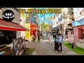 [4K 360° WALK] 화창한 봄날 보정동 카페거리의 주말 오후 - Bojeong-dong Cafe Street, Korea VR walkging tour