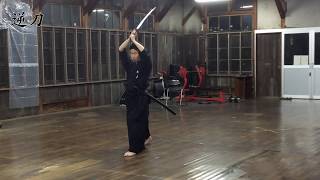 夢想神伝流 初伝 五本目 逆刀（Japanese Martial arts 