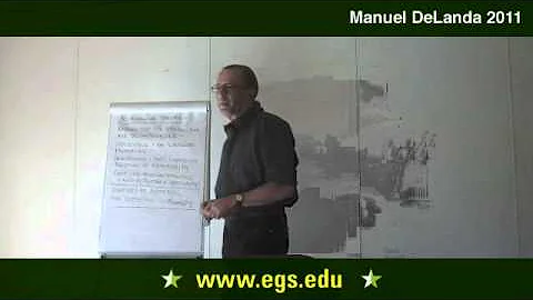 Manuel DeLanda. Assemblage Theory, Society, and De...