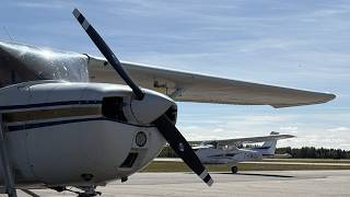 High Wind, Low Cloud | Cessna 150M