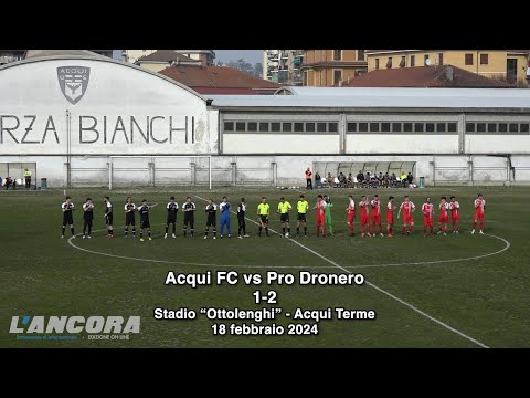 Calcio - Acqui FC vs Pro Dronero 1-2