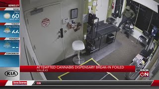 Attempted cannabis dispensary break-in foiled in Vallejo