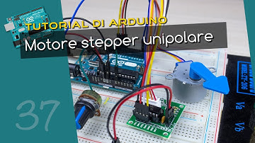 Tutorial Arduino ITA 37: motore passo-passo unipolare con driver ULN2003