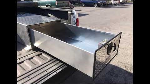 Truck-Tool-Box.com - HDN Series One Drawer Truck Bed Tool Box