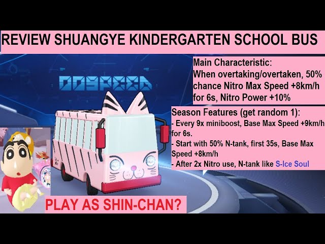＊やっちゃんページ＊10/16 Play As Shin-Chan? Review Shuangye Kindergarten School Bus