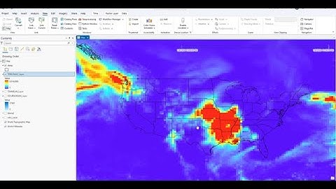 Tutorial: How to Display a NetCDF File as a Raster in ArcGIS Pro using NASA MERRA-2 Data