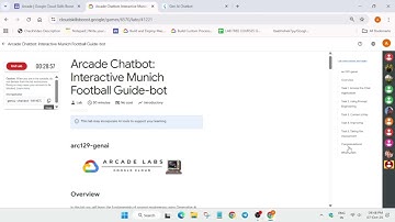 Arcade Chatbot: Interactive Munich Football Guide-bot #arc129-genai #qwiklabsarcade2025
