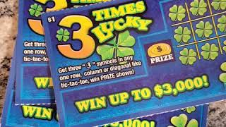 Late Night Lowboys! 🍀 3 Times Lucky! 🍀 Mississippi Lottery Scratch Off Tickets