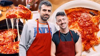 Matteo Lane & Sam Morril Make Deep Dish At Lou Malnati's