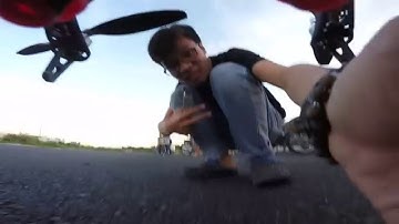 F550, APM 2.8, gimbal 2 axis - test 2