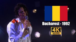 Michael Jackson | Man in The Mirror - Live in Bucharest October 1st, 1992 (4K60FPS)