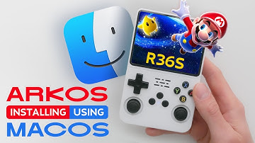 How to install ArkOS on R36S retro console USING MACOS | Step-by-Step Guide