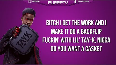 Tay-K - Coolin (Lyrics)