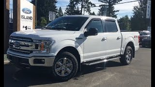 2018 Ford F-150 XLT XTR 302A EcoBoost SuperCrew w/ Backup Camera Review|Island Ford