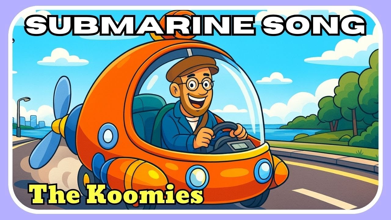 The Submarine Song // Kids Deep Sea Adventure // The Koomies