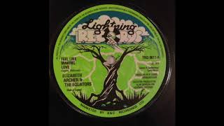 Elizabeth Archer &amp; The Equators ‎– Feel Like Making Love &amp; Version (Lightning Records ) 1977