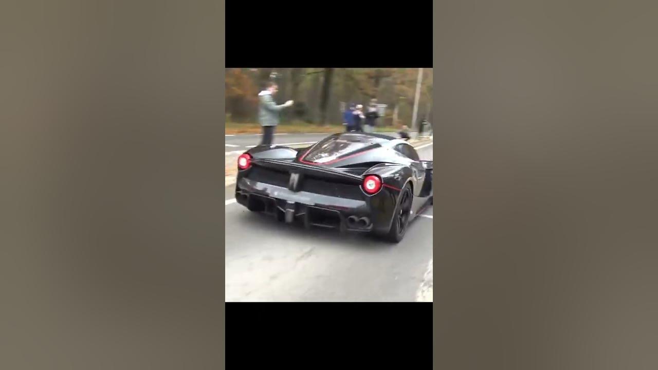 Ferrari Laferrari drift and Full exhaust- OMG!