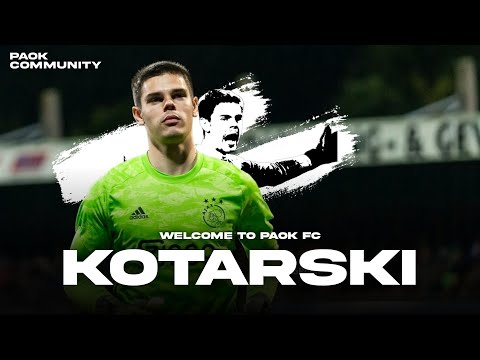 Dominik Kotarski | Welcome to PAOK FC | Saves, Goalkeeping, Passing