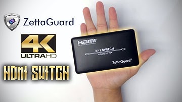 4K HDMI Switch Unboxing (Zettaguard ZW310)
