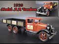 1930 Ford Model AA Tandem Truck 1/43 Scale Model Kit Build Review Model Expo Brianza Resin Metal