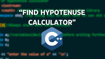 I built a HYPOTENUSE CALCULATOR in C++ on my DAY 3