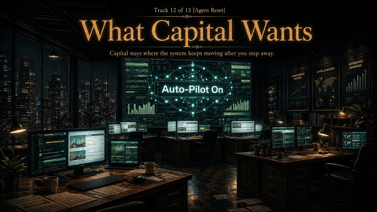 12. What Capital Wants [Agency Reset]