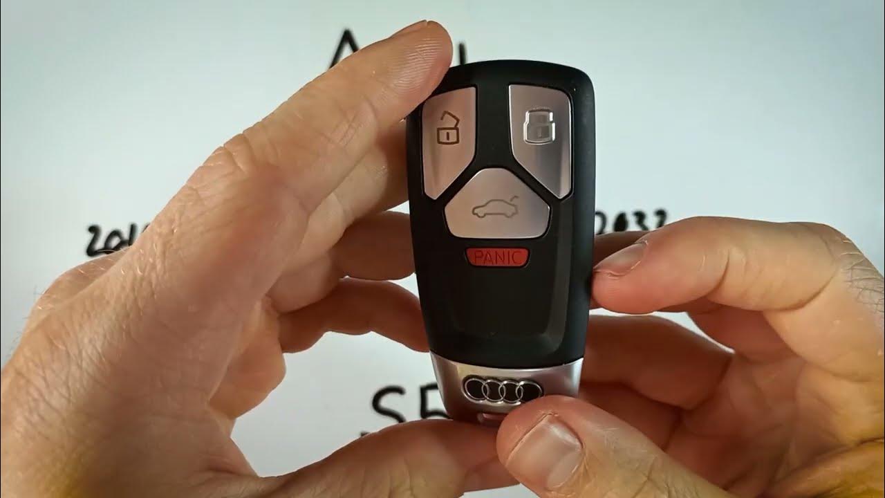 Audi S5 Key Fob Battery Replacement (2016 - 2022) - YouTube