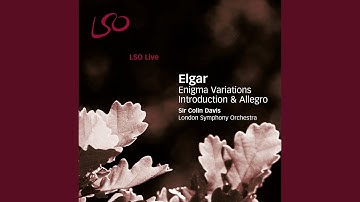 Enigma Variations: Variation IX. Nimrod - Adagio