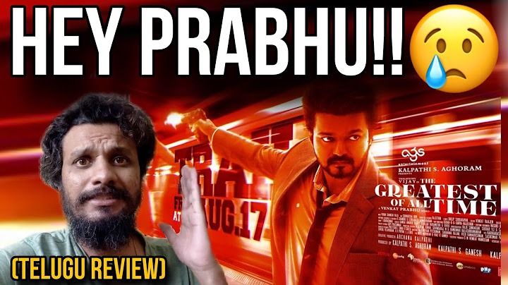 GOAT Movie Review Telugu || Thalapathy Vijay || The Greatest of all Time || Poolachokka