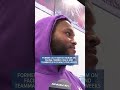 Ed Ingram talks about playing against former college coach, teammates in consecutive weeks