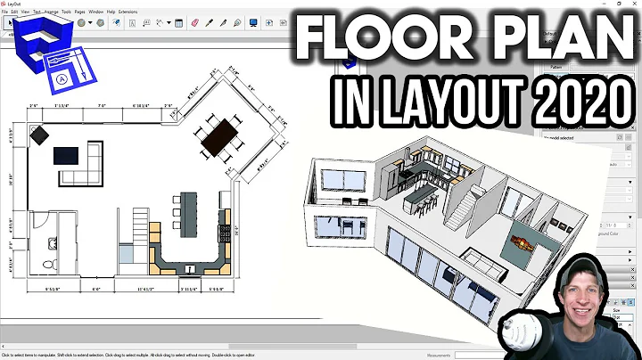 Creating a Floor Plan in LAYOUT 2020 from a SketchUp Model - Layout 2020 Part 1 - DayDayNews
