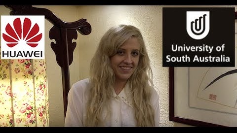 Huawei Seeds for the Future 2016: Sarah Rich, UniSA, Australia.