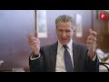 Gavin Newsom talks Israel, trans rights and ALL CAPS tweets