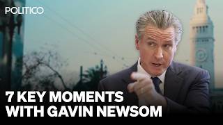 Gavin Newsom talks Israel, trans rights and ALL CAPS tweets