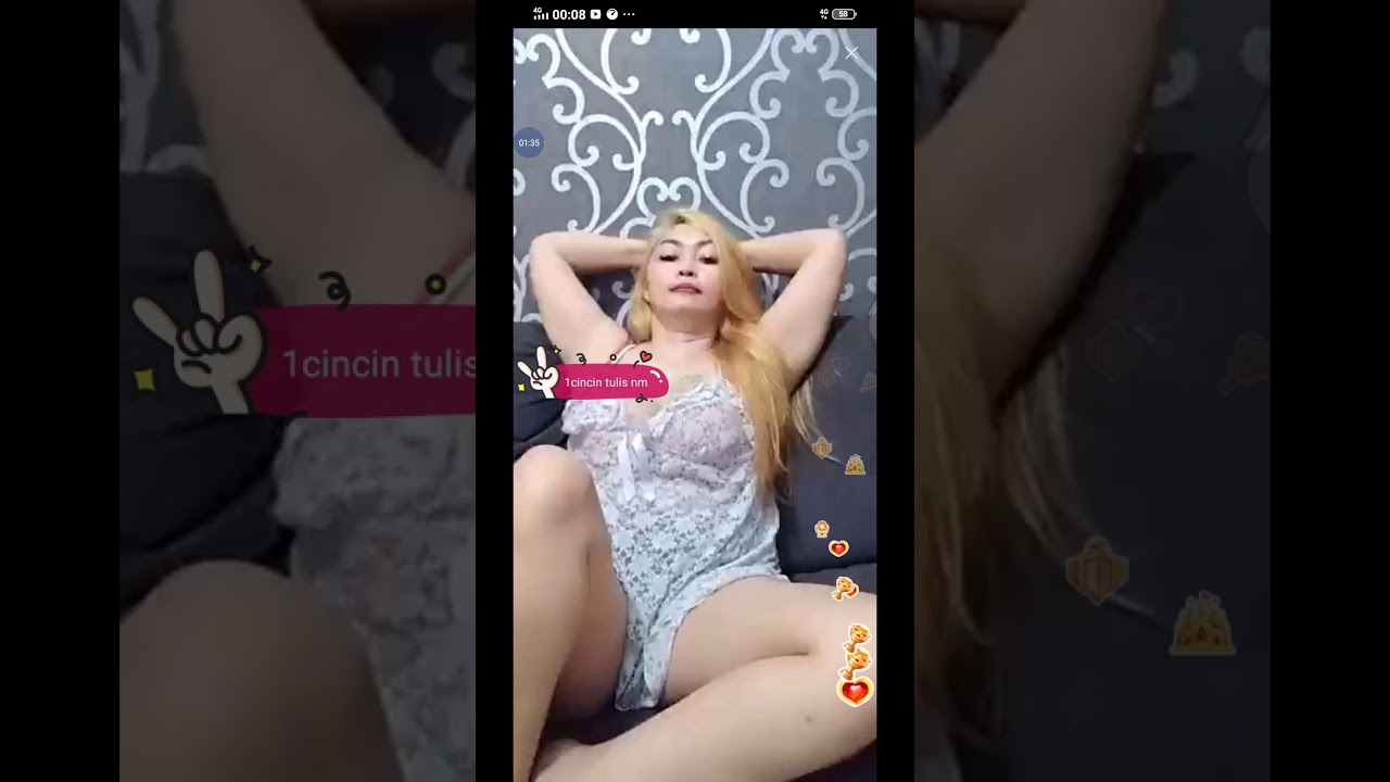 Tante Cantik Sexi Lagi Mengeluarkan Goyangan Mantap Di Bigo Live Youtube