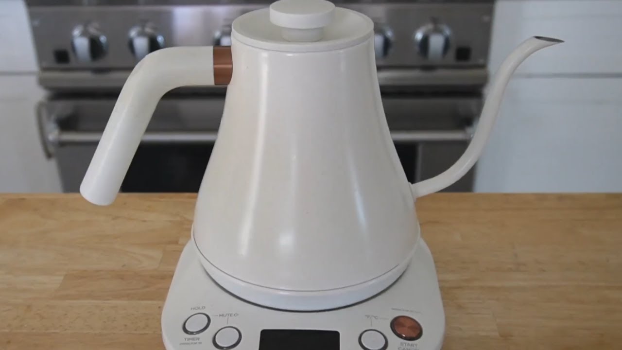 Mecity Electric Gooseneck Kettle: LCD Display, Auto Shut-Off